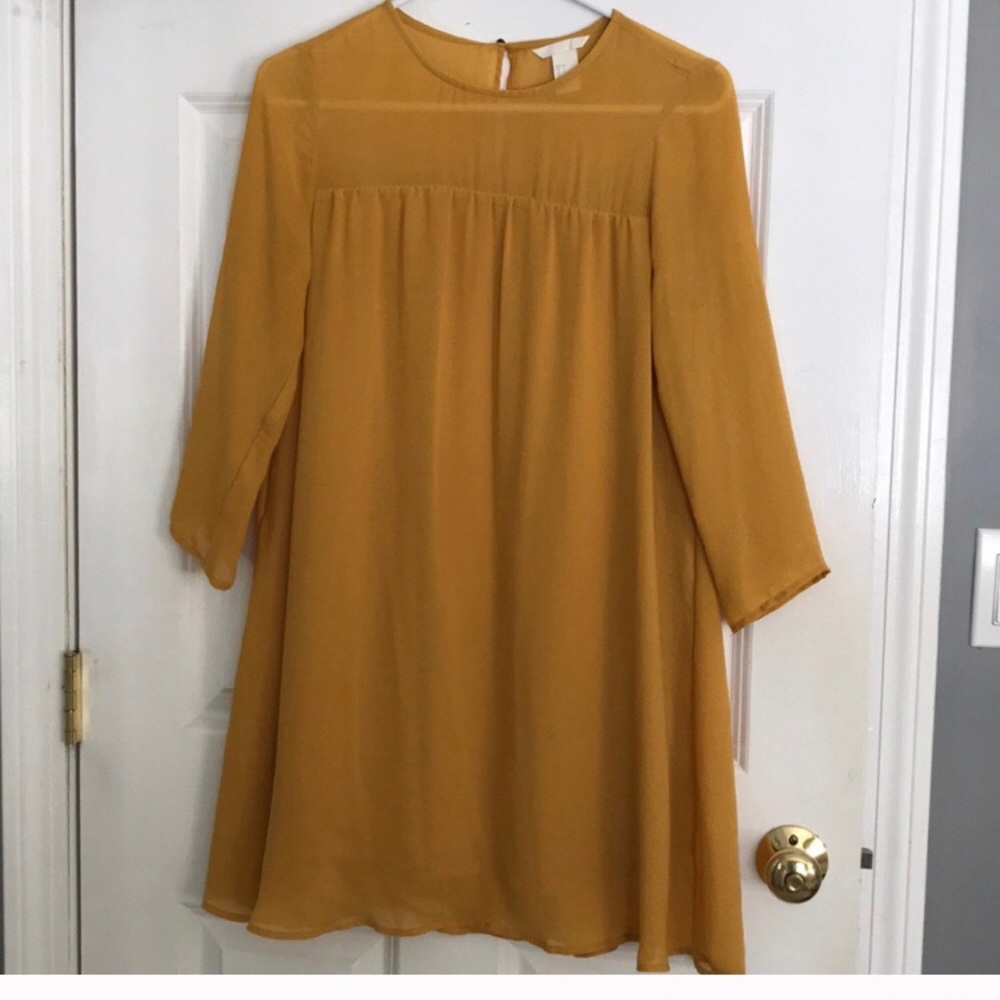 Like New Mustard Color Dress